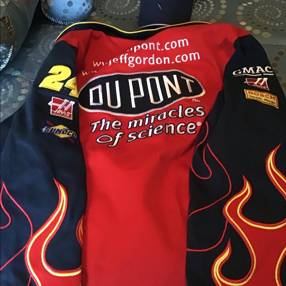 Leather Race Jacket